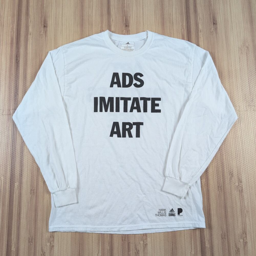 Hank Willis Thomas X Adidas X Portland Art Museum Art Imitates Life Shirt Medium